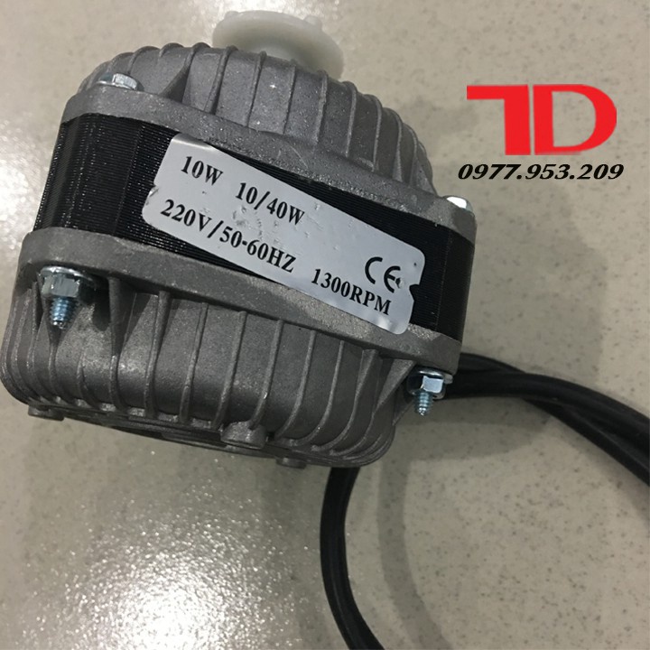 Motor quạt giải nhiệt dàn nóng 40W, mô tơ quạt tủ đông tủ mát, động cơ quạt tản nhiệt
