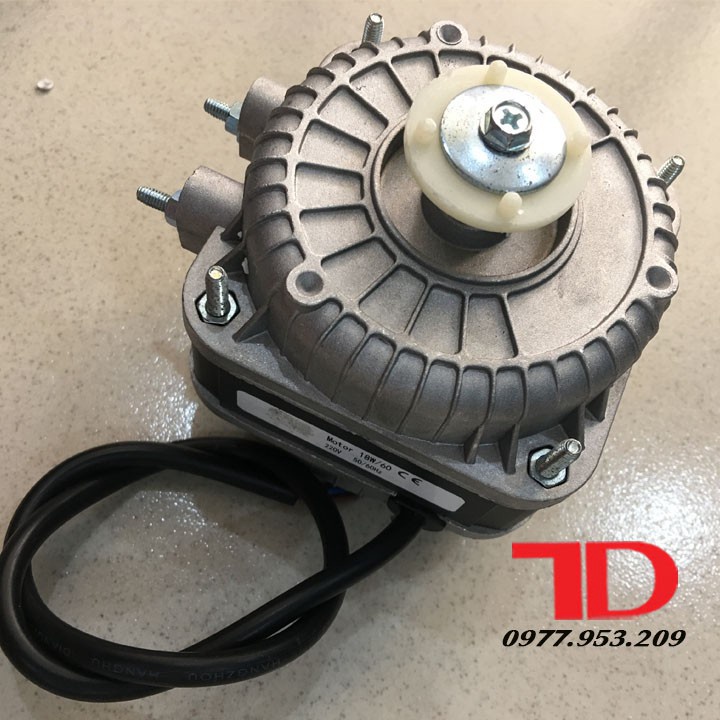 Motor quạt giải nhiệt dàn nóng 60W, mô tơ quạt tủ đông, động cơ quạt tản nhiệt