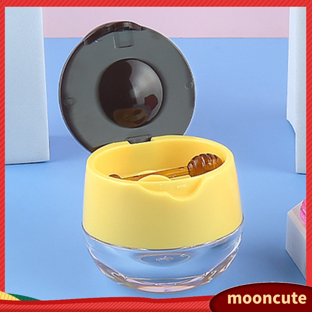 {MOONCUTE} Hộp Rỗng Đựng Son Dưỡng Môi Thiết Kế Nắp Lật Xinh Xắn