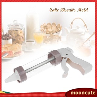 {MOONCUTE} Bộ 20 dụng cụ làm bánh gồm súng phun kem + đầu phun + khuôn