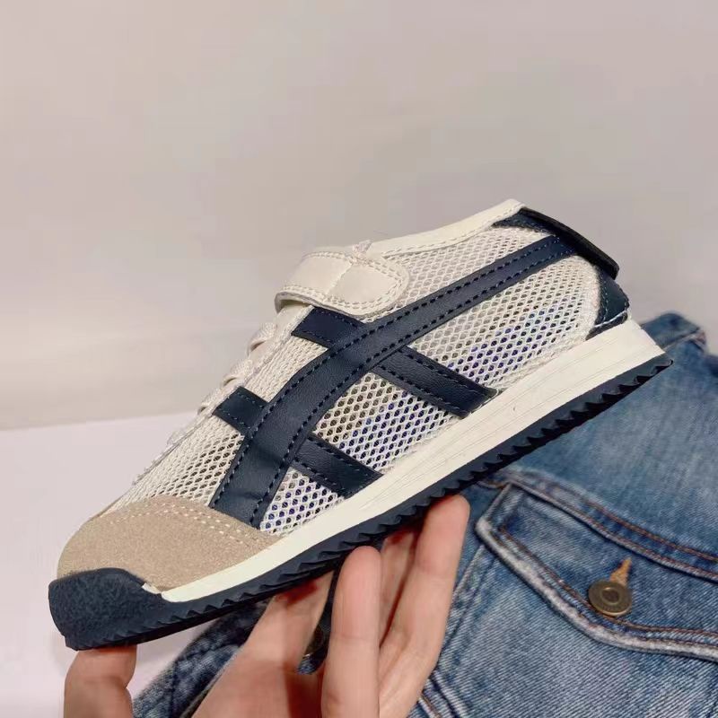 Giày Thể Thao Đế Mềm Siêu Nhẹ Phối Lưới Thoáng Khí Thời Trang Xuân Hè Cho Bé