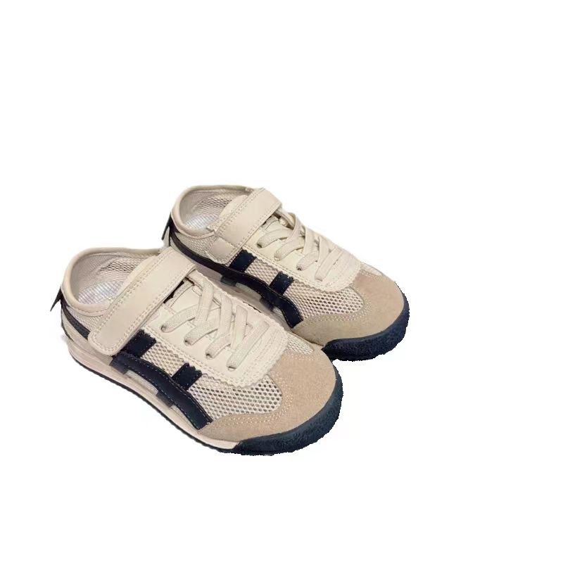 Giày Thể Thao Đế Mềm Siêu Nhẹ Phối Lưới Thoáng Khí Thời Trang Xuân Hè Cho Bé