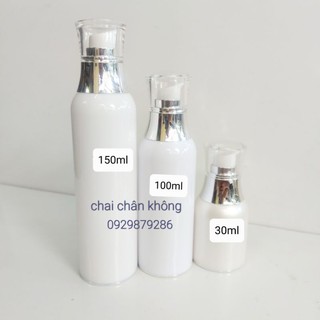 Chai lọ sang chiết mỹ phẩm - Chai chân không xịt giọt cao cấp.