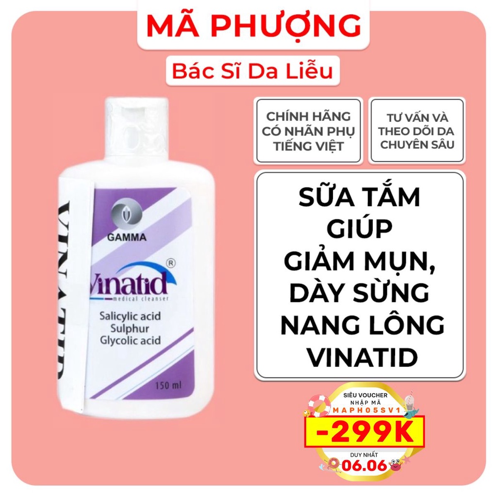 SỮA TẮM VINATID 150ml