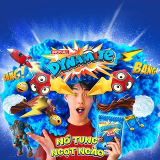 Quà tặng 1 viên Kẹo Cứng Bigbang hương bạc hà nhân sôcôla gói 330g Dynamite