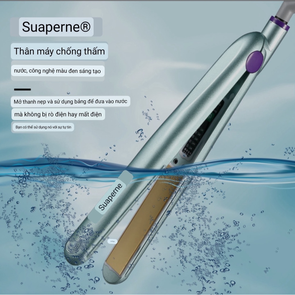 Máy Là Kẹp Duỗi Tóc Ion - âm nhiều năm kinh nghiệm Suaperne F3 Hair Straightener, Hair Iron