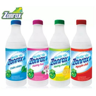 Nước Tẩy Quần Áo Zonrox chai 1000ml