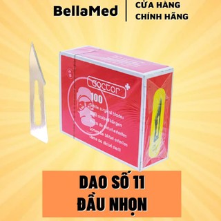 Lưỡi dao mổ Doctor số 11 đầu siêu nhọn nặn để chích mụn