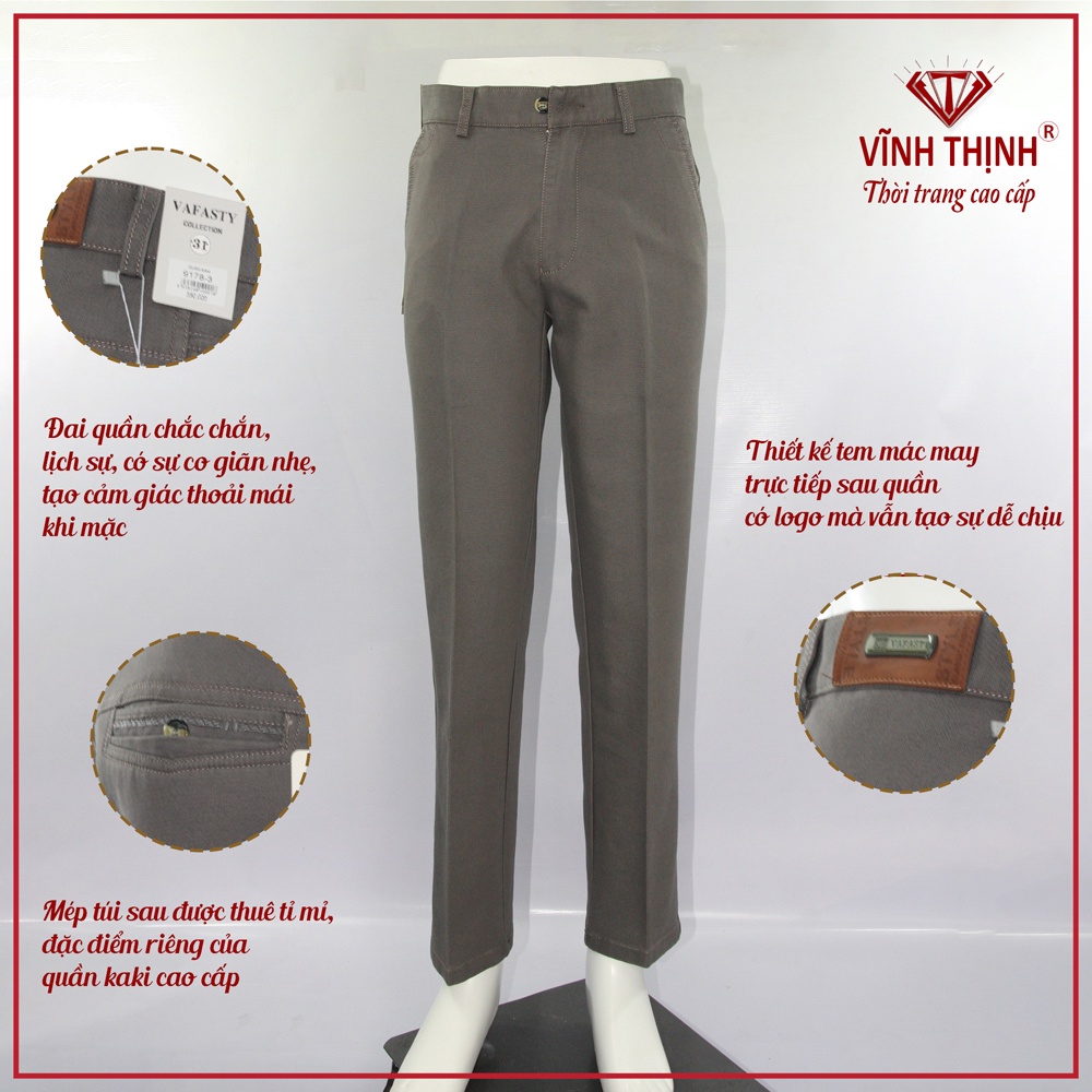 Quần kaki Vĩnh Thịnh Màu sáng