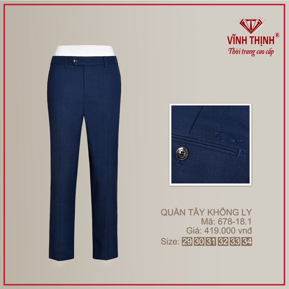 Quần Tây Công Sở Nam Vĩnh Thịnh cao cấp