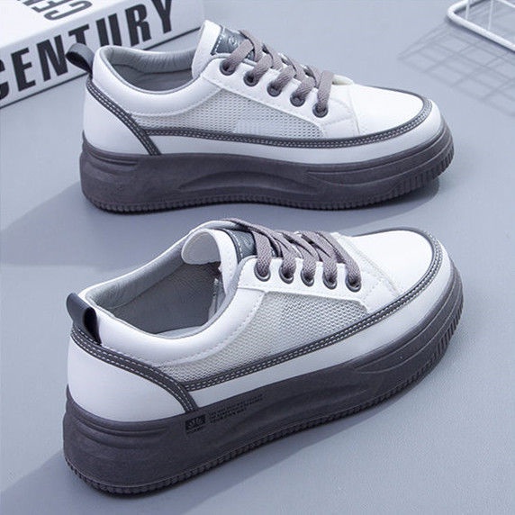 Giày Thể Thao Đế Dày Phối Lưới Mỏng Thoáng Khí Thời Trang Mùa Hè Cho Nữ