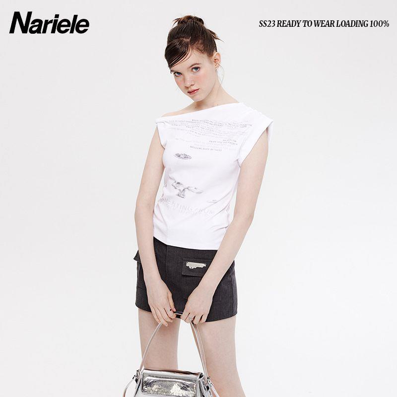 Áo Thun Nữ Lệch Vai Ôm Dáng Thời Trang Quyến Rũ