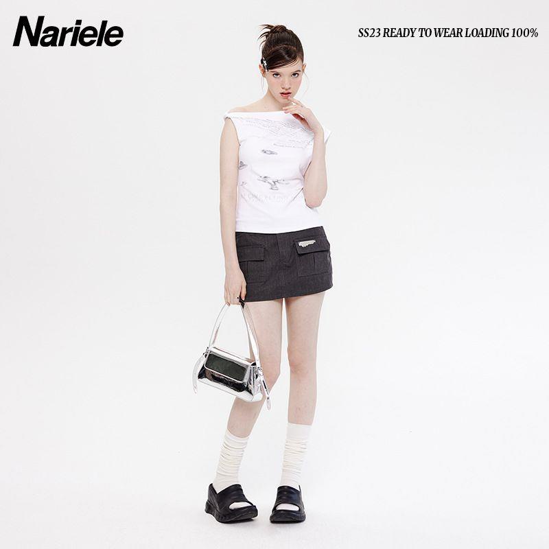 Áo Thun Nữ Lệch Vai Ôm Dáng Thời Trang Quyến Rũ