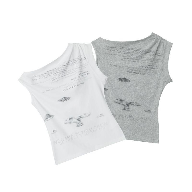 Áo Thun Nữ Lệch Vai Ôm Dáng Thời Trang Quyến Rũ