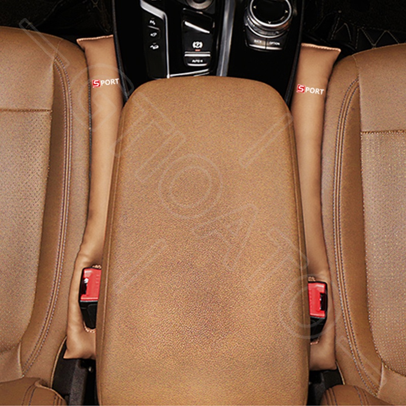 GTIOATO Cho Sport Da Đệm Lót Khe Hở Ghế Ngồi Xe Hơi Phụ KiệN Xe HơI Cho Audi A7 Q7 R8 RS6 RS7 Q5 A4 A8 A1 A5 A6 Q8 Q3 TT
