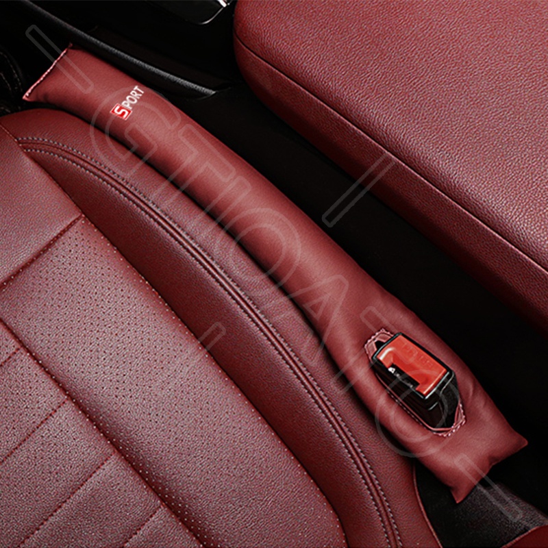 GTIOATO Cho Sport Da Đệm Lót Khe Hở Ghế Ngồi Xe Hơi Phụ KiệN Xe HơI Cho Audi A7 Q7 R8 RS6 RS7 Q5 A4 A8 A1 A5 A6 Q8 Q3 TT