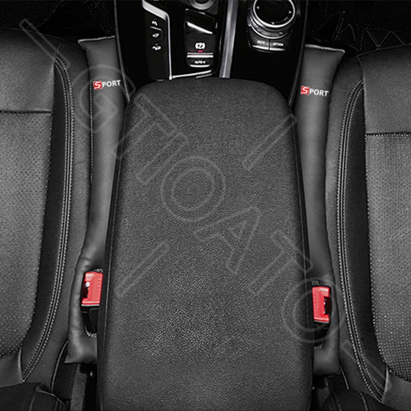 GTIOATO Cho Sport Da Đệm Lót Khe Hở Ghế Ngồi Xe Hơi Phụ KiệN Xe HơI Cho Audi A7 Q7 R8 RS6 RS7 Q5 A4 A8 A1 A5 A6 Q8 Q3 TT