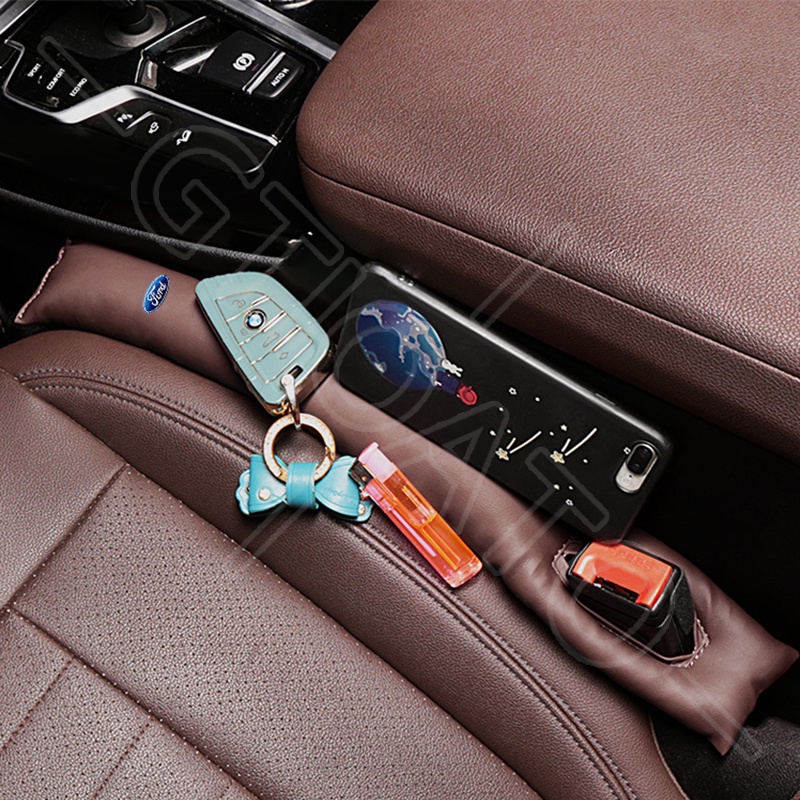 GTIOATO Da Thanh Cắm Khe Hở Ghế Ô Tô Phụ Kiện Xe Hơi Cho Ford Ranger Focus Transit Territory Mustang Fiesta Everest Mondeo Ecosport