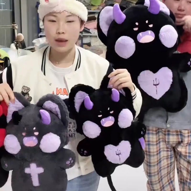 Thú Nhồi Bông Hình Mèo doodle Dễ Thương