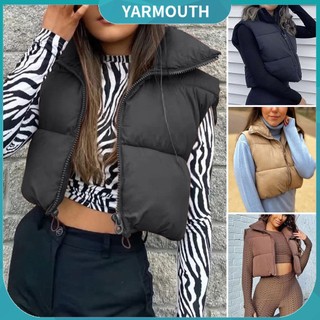 Áo Vest Cổ Đứng Dáng Ngắn Thời Trang Quyến Rũ