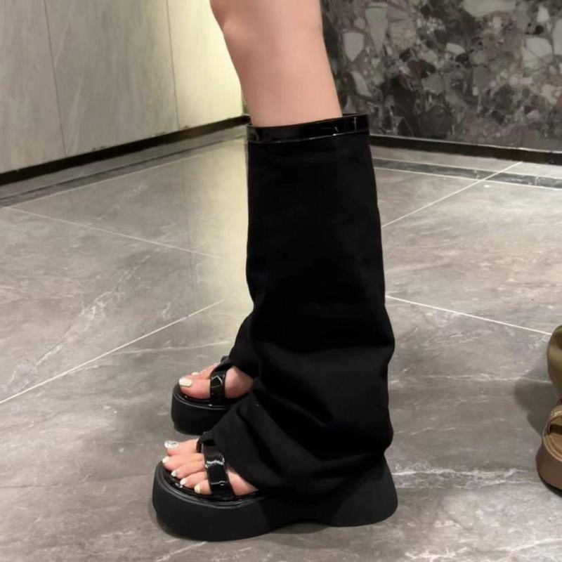 Dép Xỏ Ngón Đế Dày Thời Trang Mùa Hè Cho Nữ