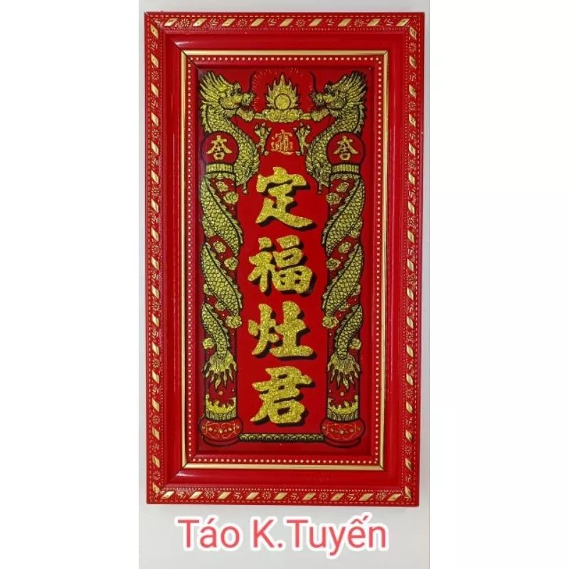 bài vị liễn thờ khung hình ông táo