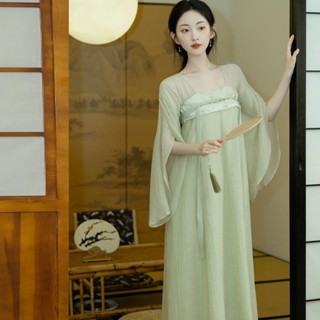 Đầm Hán Phục Dáng Suông Tay Rộng Phong Cách Trung Hoa Cổ Điển Thời Trang Mùa Hè Xinh Xắn Cho Nữ