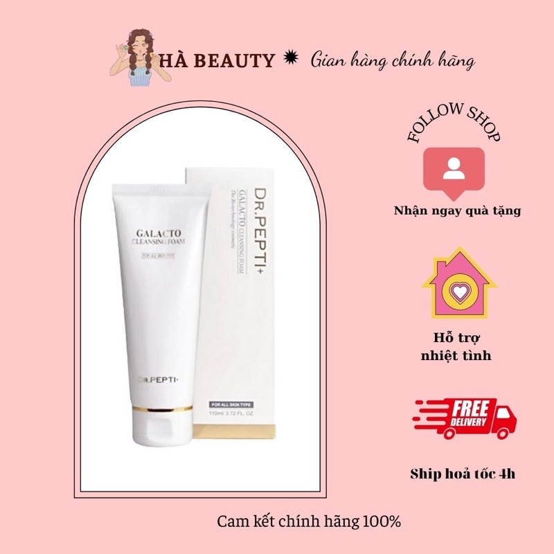 Sữa rửa mặt Dr.pepti Galacto Hàn Quốc 110ml