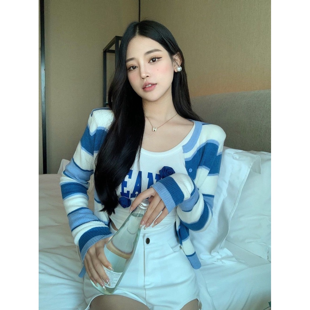 Jiashucheng Quần Short Legging Ôm Dáng Lưng Cao Co Giãn Màu Trắng Lệch Tà Nóng Bỏng Cho Nữ