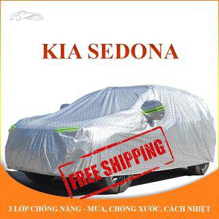 Bạt che phủ xe ô tô 7 chỗ Kia Sedona chống nắng mưa - bạt trùm xe ô tô