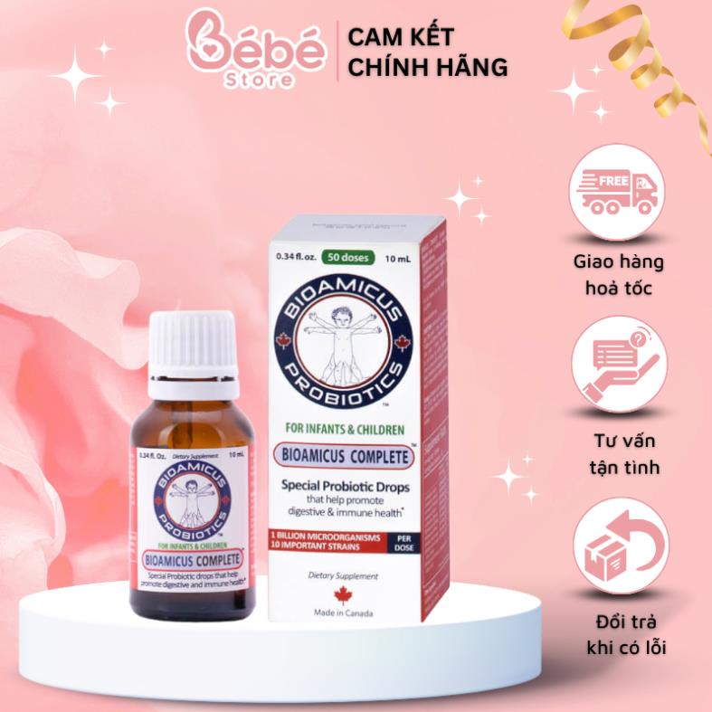 Vitamin K2+D3 BioAmicus 10ml (0M+) giúp bé tăng hấp thu calci