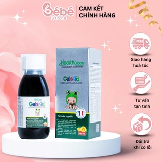 Siro ăn ngon giúp bé tăng khả năng hấp thu, tăng sức đề kháng health global celskid 125ml