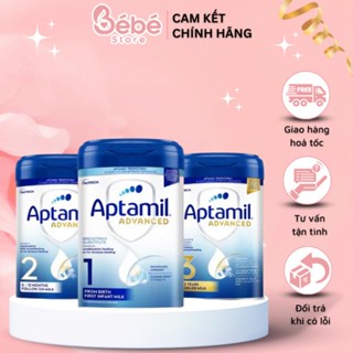 Sữa Aptamil Đức Bạc Pre,1,2,3 (Date 2024 Mẫu Mới) 800G Chính Hãng Giá Tốt