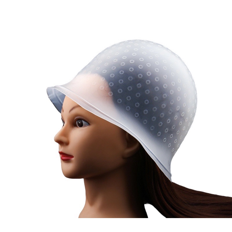 ❌RẺ NHẤT❌ Mũ móc light kèm cây kim móc nhuộm tóc, tẩy tóc highlight