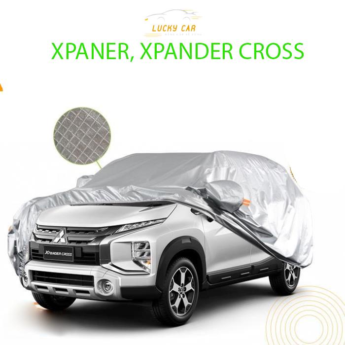 Bạt che phủ xe ô tô 7 chỗ Mitsubishi Xpander chống nắng mưa - bạt phủ ô tô 3 lớp chống nóng không thấm nước .