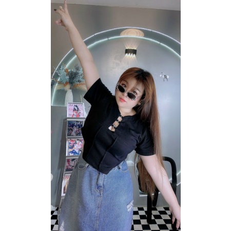 Áo Crop Big Size kg MS 04