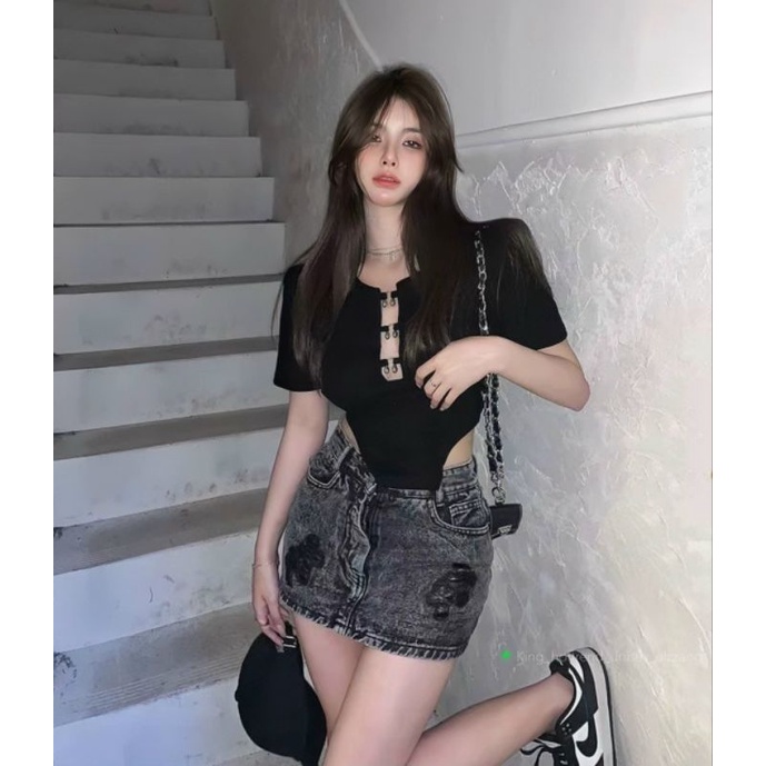 Áo Crop Big Size kg MS 04