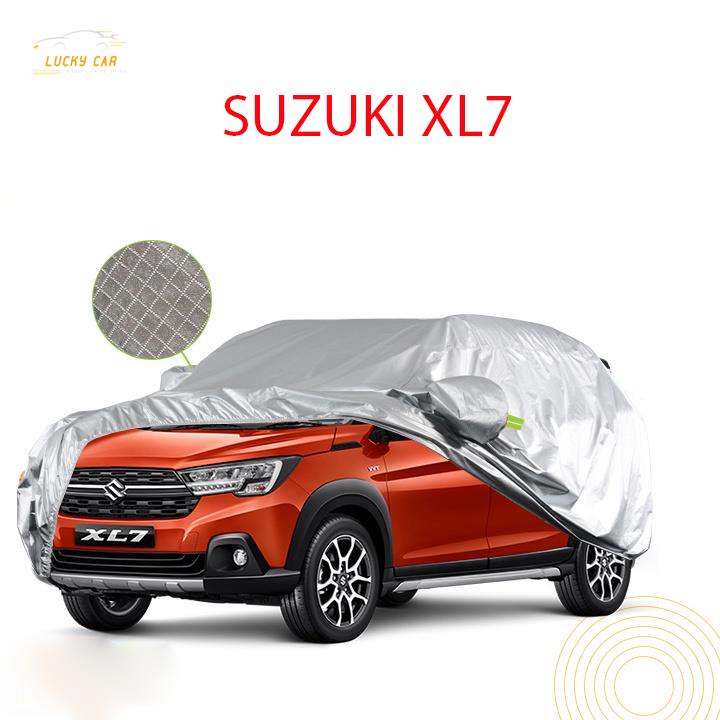 Bạt che phủ xe ô tô 7 chỗ Suzuki XL7 chống nắng mưa - bạt phủ ô tô 3 lớp chống nóng không thấm nước !