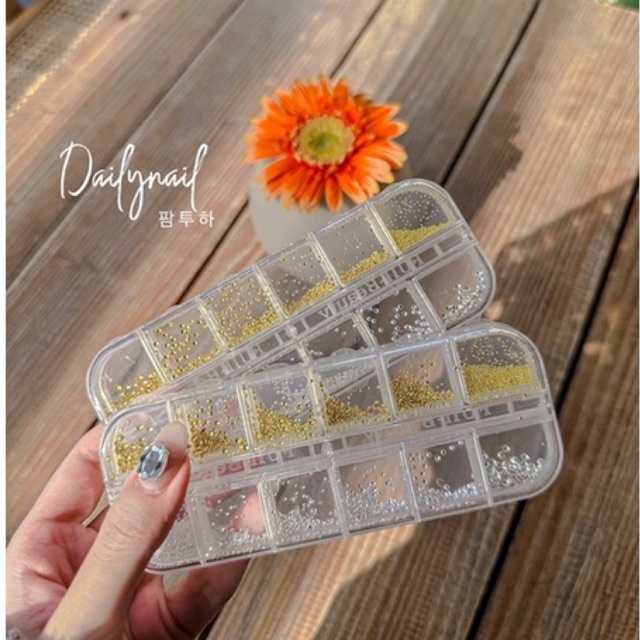 Set bi nửa 2 màu trang trí móng