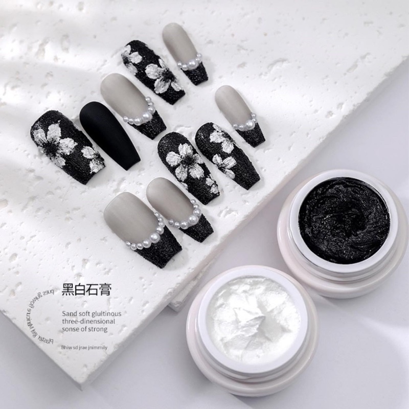 Gel xi măng tạo hình vẽ móng