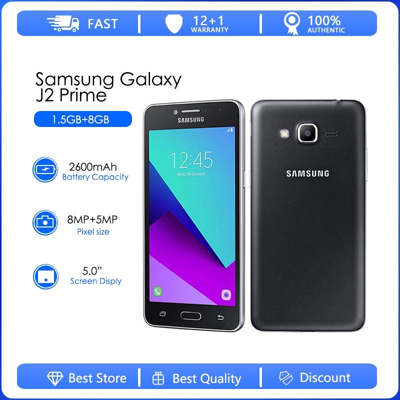 Điện thoại Samsung J2 prime g532  2 sim 4G LTE [ Mới 99%]- hàng cty chính hãng