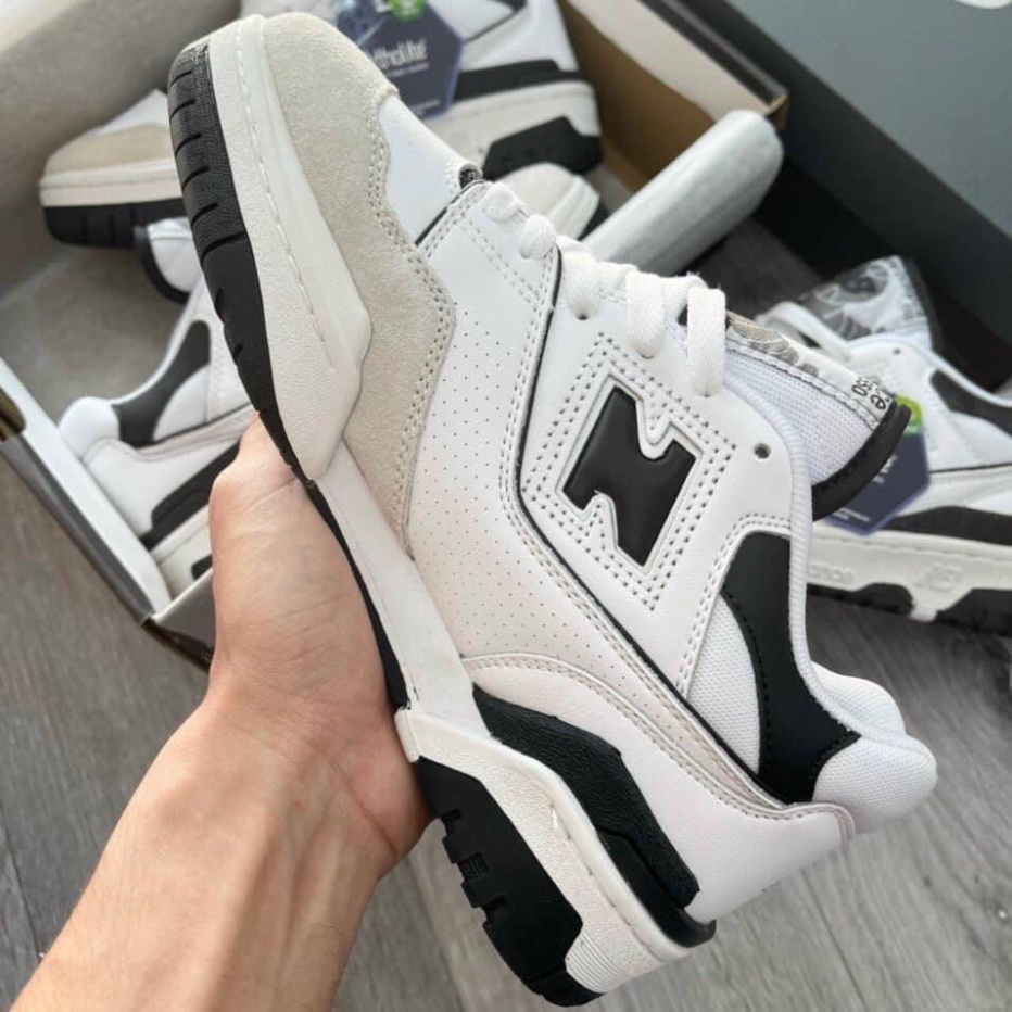 Giày NB 550 đen trắng, Giày Sport New Balance White black hot 2023 Full Box | BigBuy360 - bigbuy360.vn