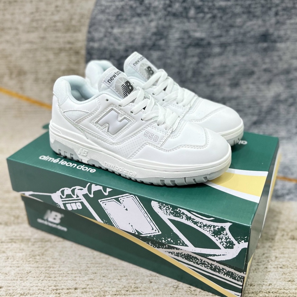 Giày NB 550 đen trắng, Giày Sport New Balance White black hot 2023 Full Box | BigBuy360 - bigbuy360.vn