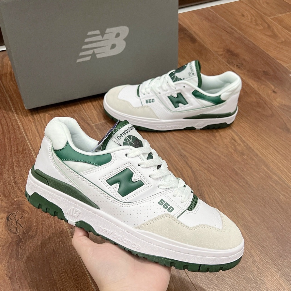 Giày NB 550 đen trắng, Giày Sport New Balance White black hot 2023 Full Box | BigBuy360 - bigbuy360.vn