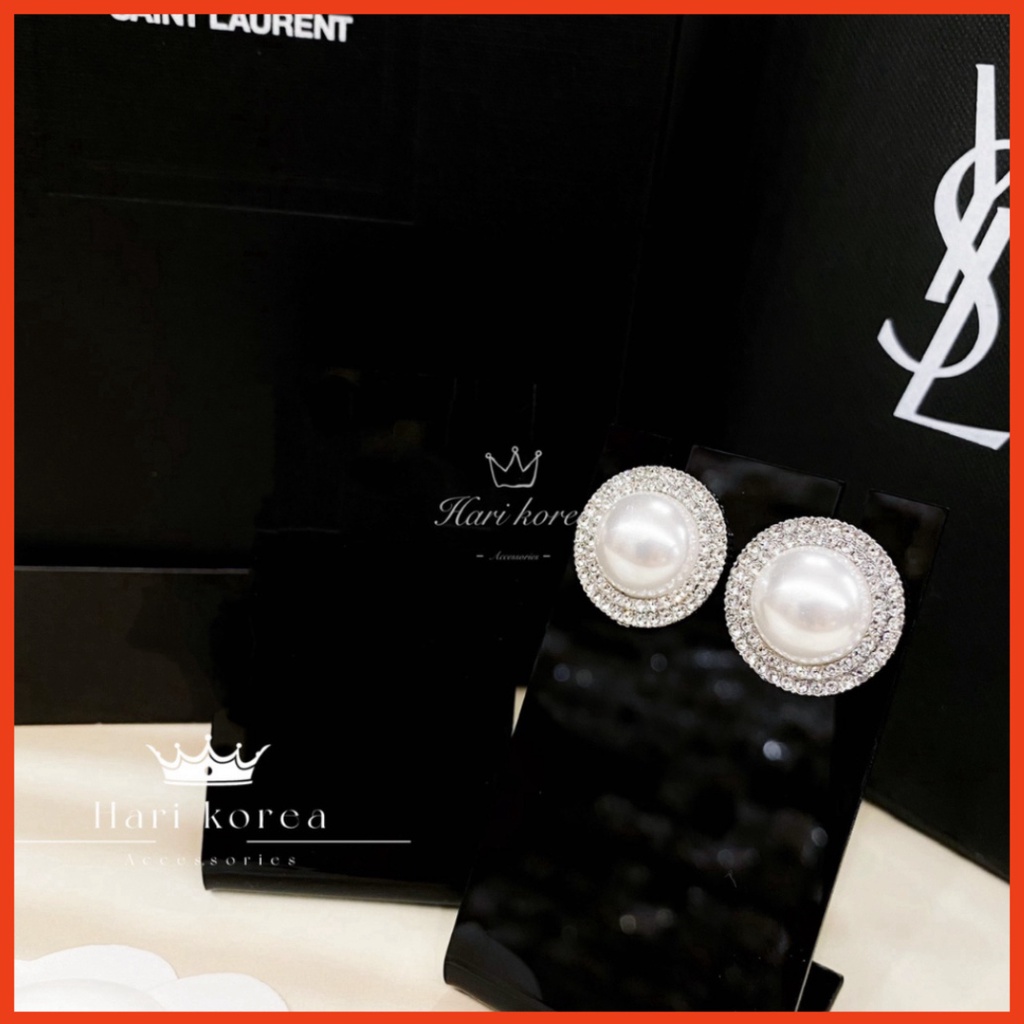 Bông tai bạc nữ 925 khuyên tai nữ xinh phụ kiện trang sức Shop Mai Phương Bùi