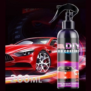  Chai Xịt Phủ NANO DIY 200ml không thấm nước Kính phủ nền bóng Sơn Xe Ô Tô 