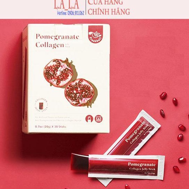 Collagen Thạch Lựu Mỹ POMEGRANATE COLLAGEN JELLY STICK