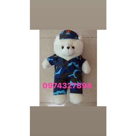 Gấu bông hải quân rằn ri
