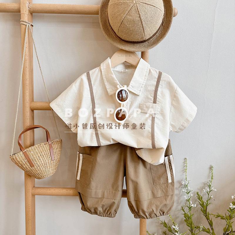 ✿ set đồ bé trai hàn quốc ✿ có hàng sẵn Bộ Quần Áo Thời Trang Năng Động Cho Bé#Bộ Đồ Thời Trang Kiểu Hàn Quốc Xinh Xắn Cho Bé 39 Tuổi#Bộ Đồ Ngắn Tay Thời Trang Mùa Hè Xinh Xắn Dành Cho Bé / Size Vừa 39#Áo Sơ Mi Kẻ Sọc Dọc Nghệ Thuật Thời Trang Tươi