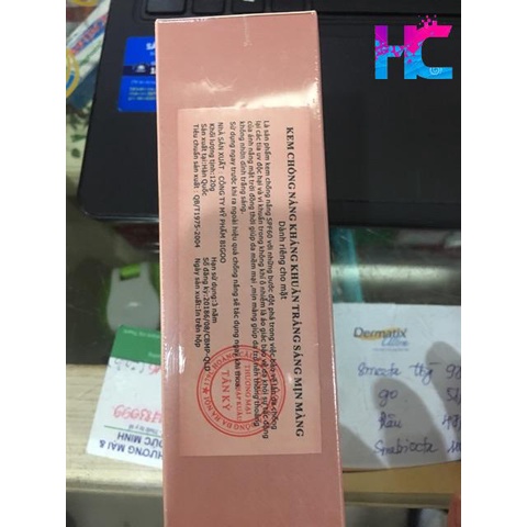 Kem chống nắng BIGOO 2in1 - 80ml 60+ - hang_chuan